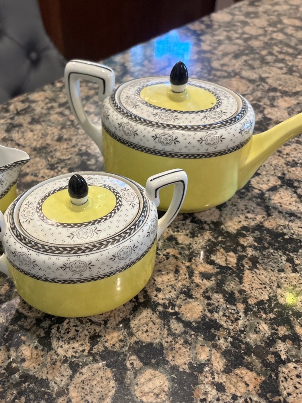 Nippon 1920’s Vintage Yellow Tea Set
